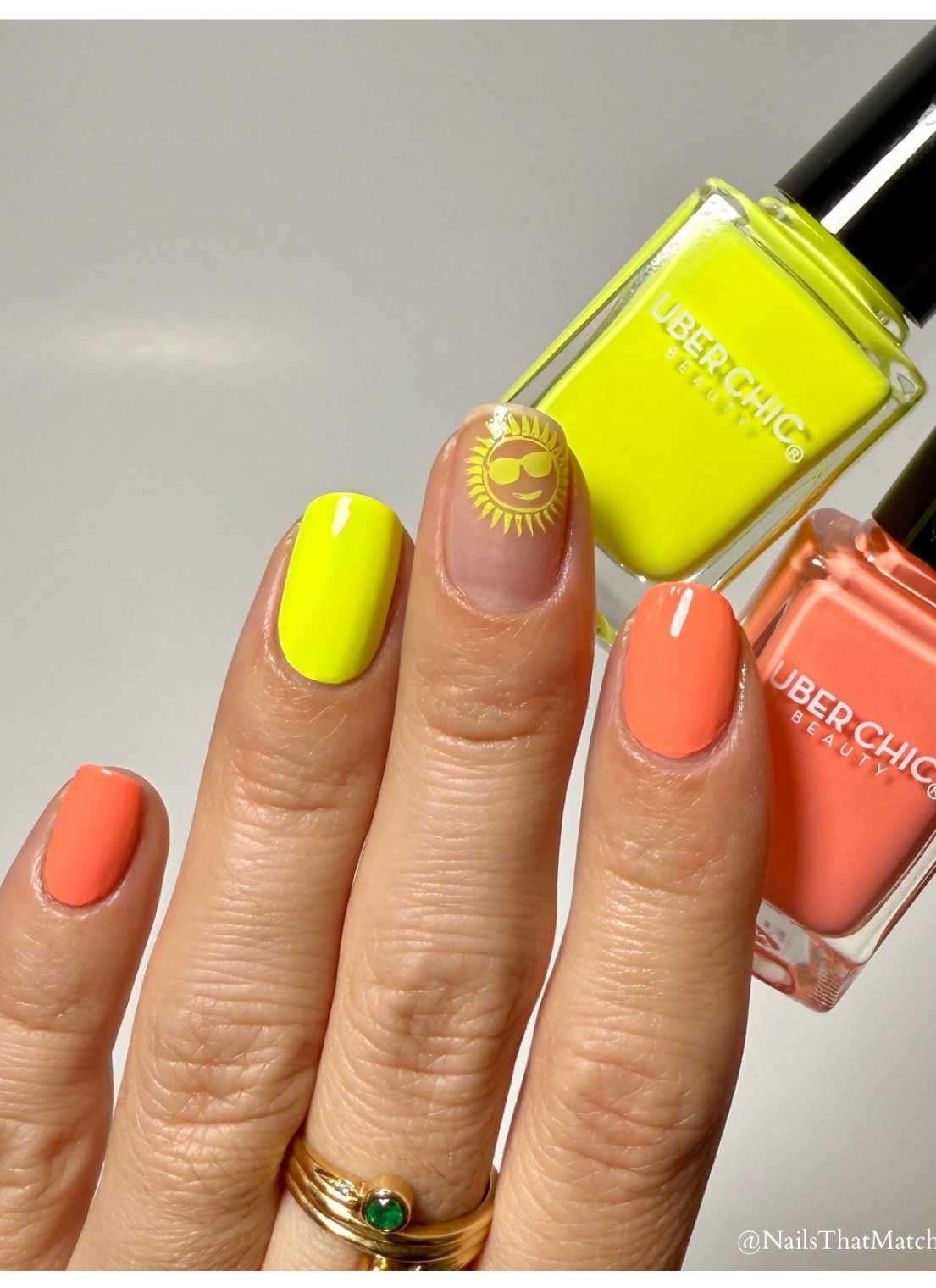 Neon Lights - Stamping Polish