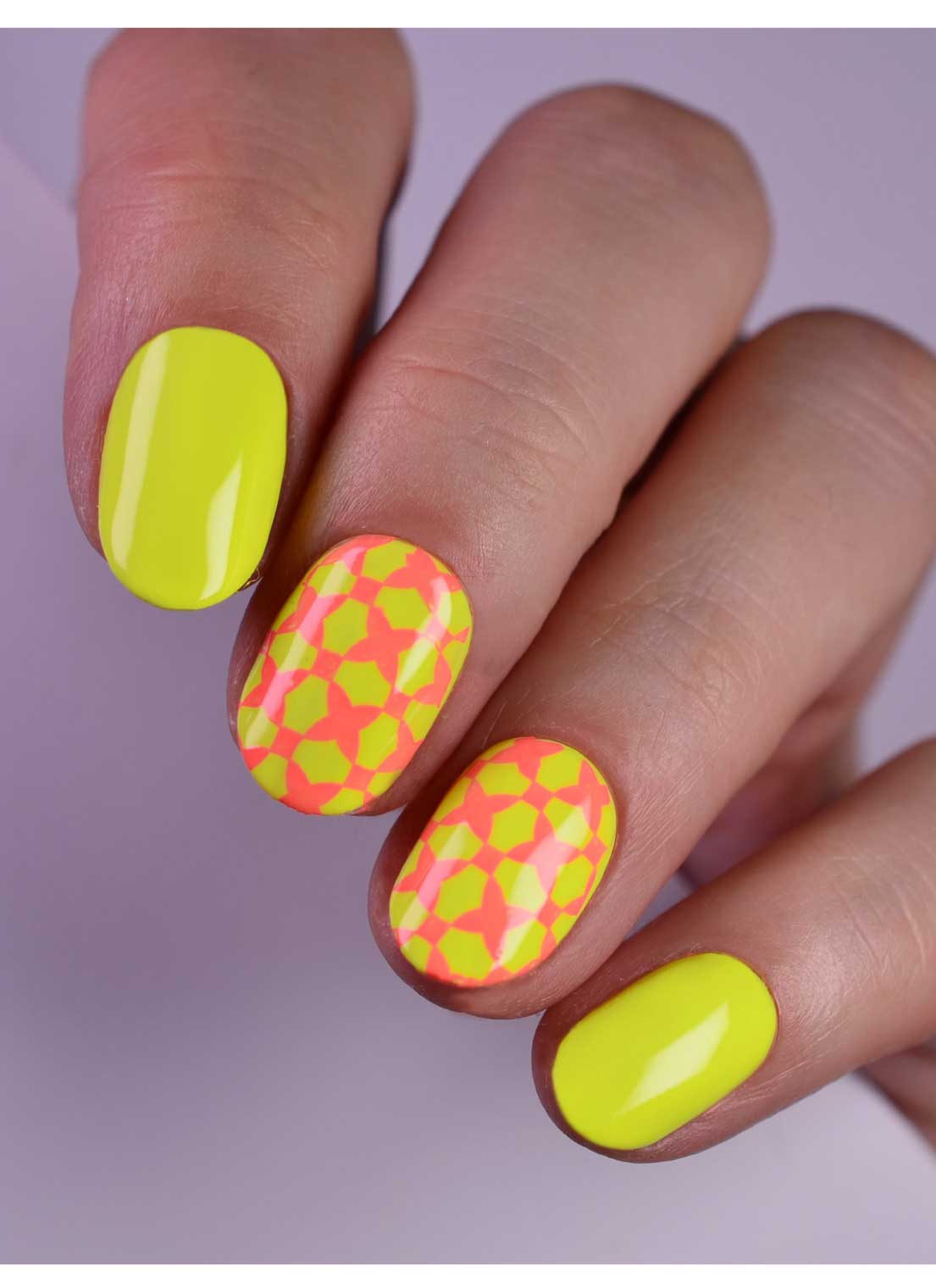Neon Lights - Stamping Polish