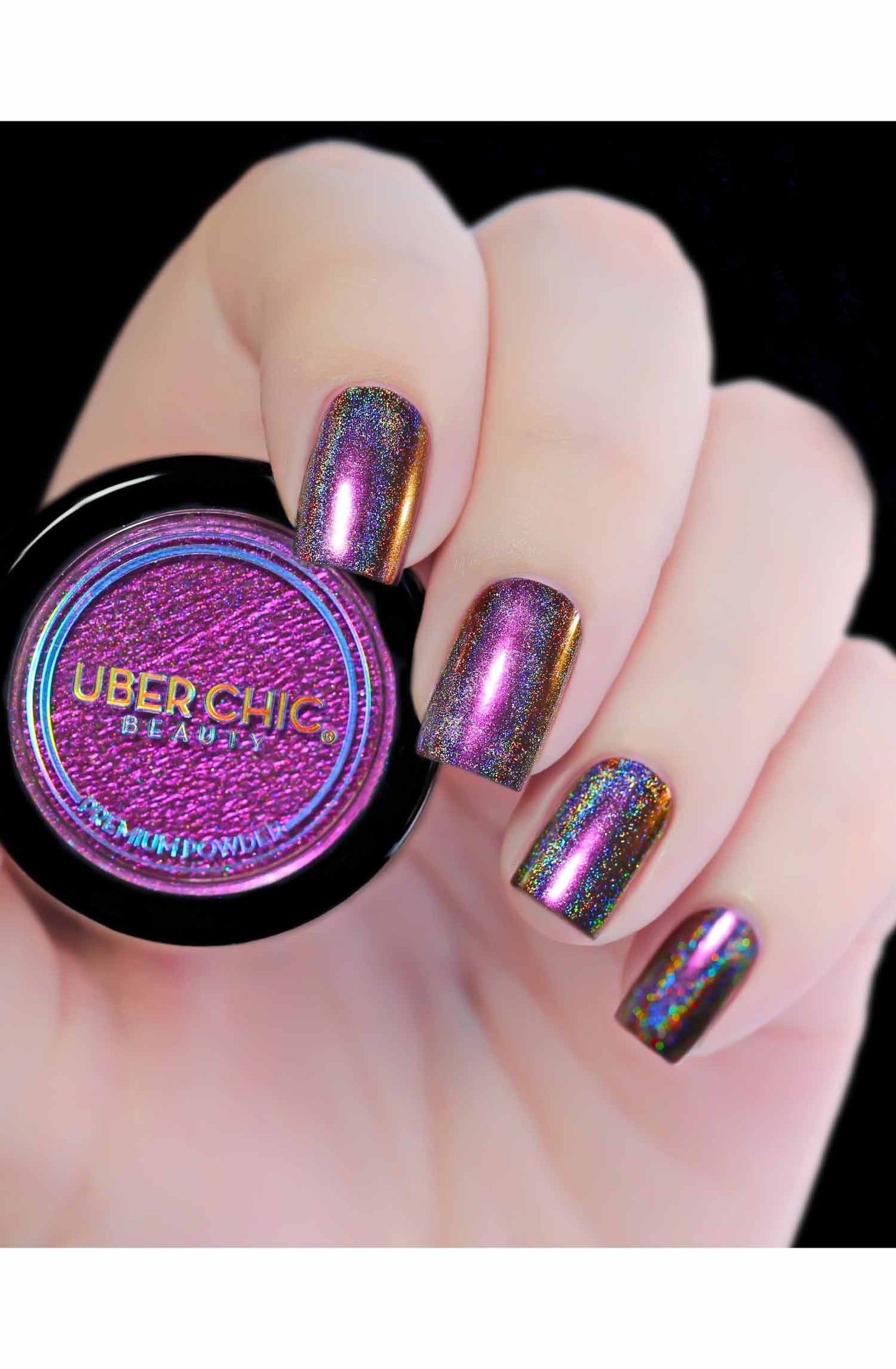 Chameleon Holographic Nail Powder: Egyptian Sunset