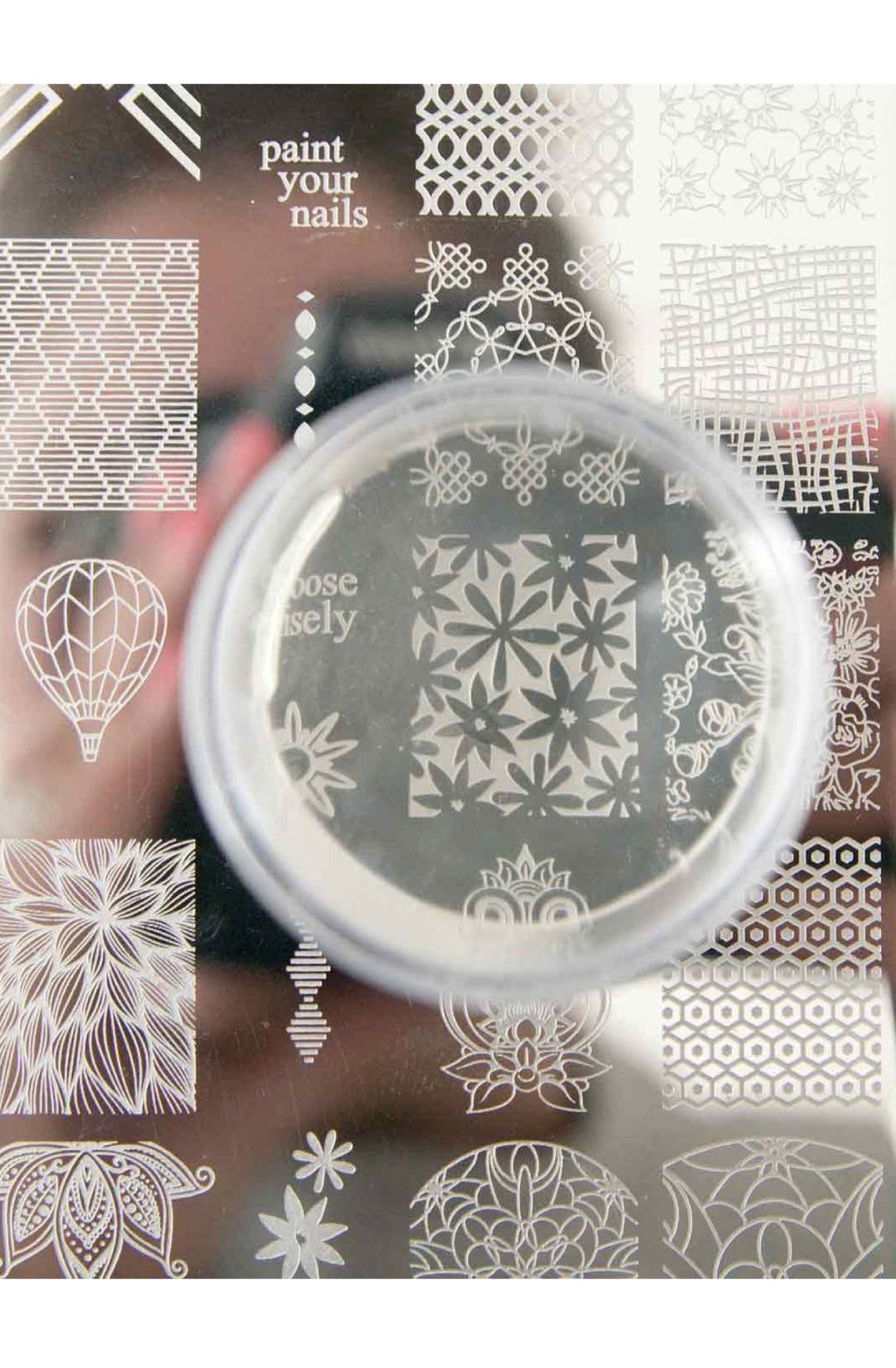 XL Clear Stamper with Clear Tall Holder