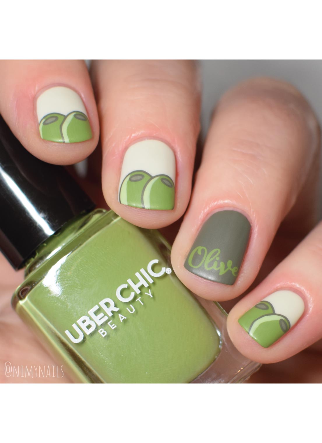 Olive You - Stamping Polish