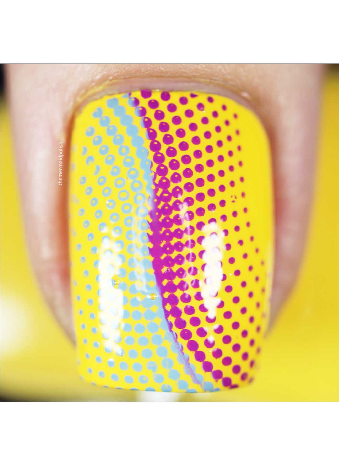 Partly Cloudy with a Chance of Glam - Stamping Polish