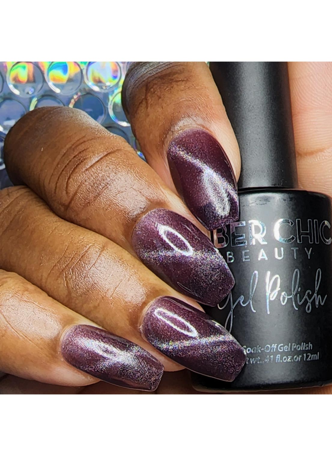 Her Majesty - Holo Cats Eye Gel Polish