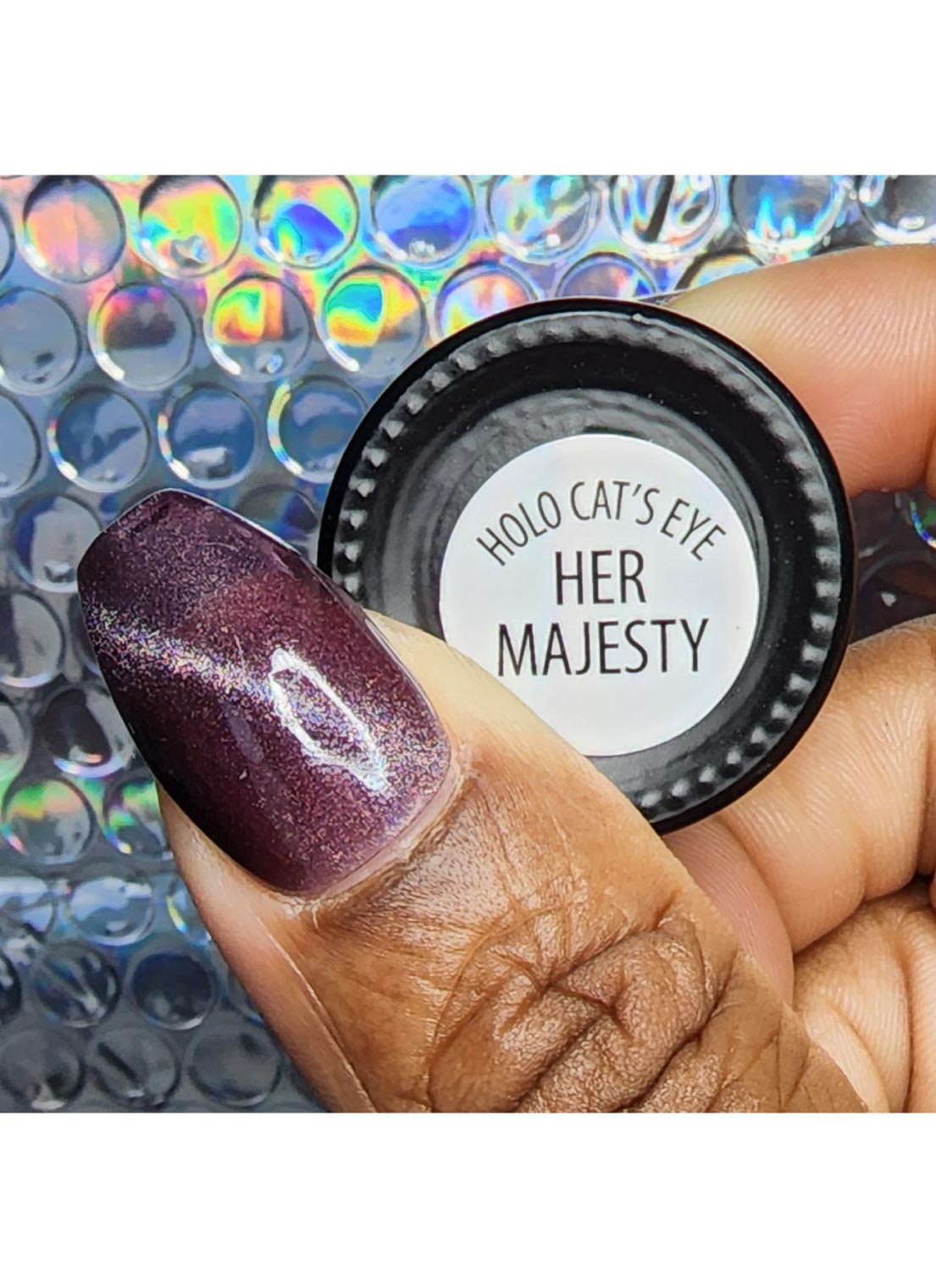 Her Majesty - Holo Cats Eye Gel Polish