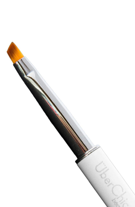 Angled Clean Up Brush - White