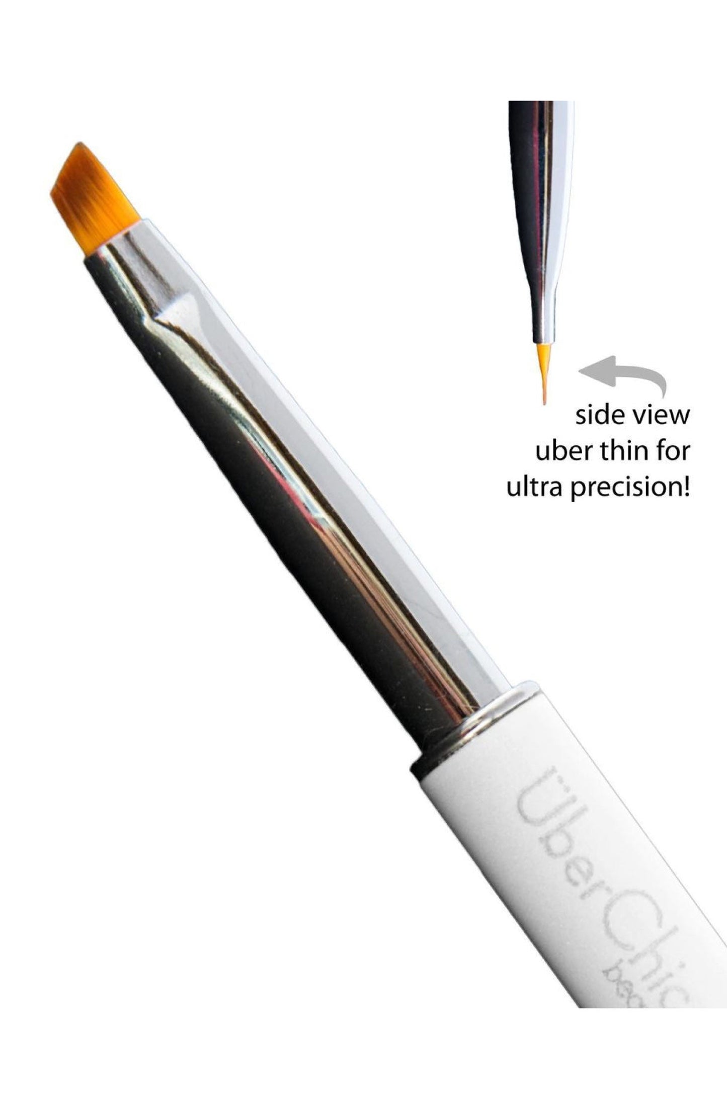 Angled Clean Up Brush - White