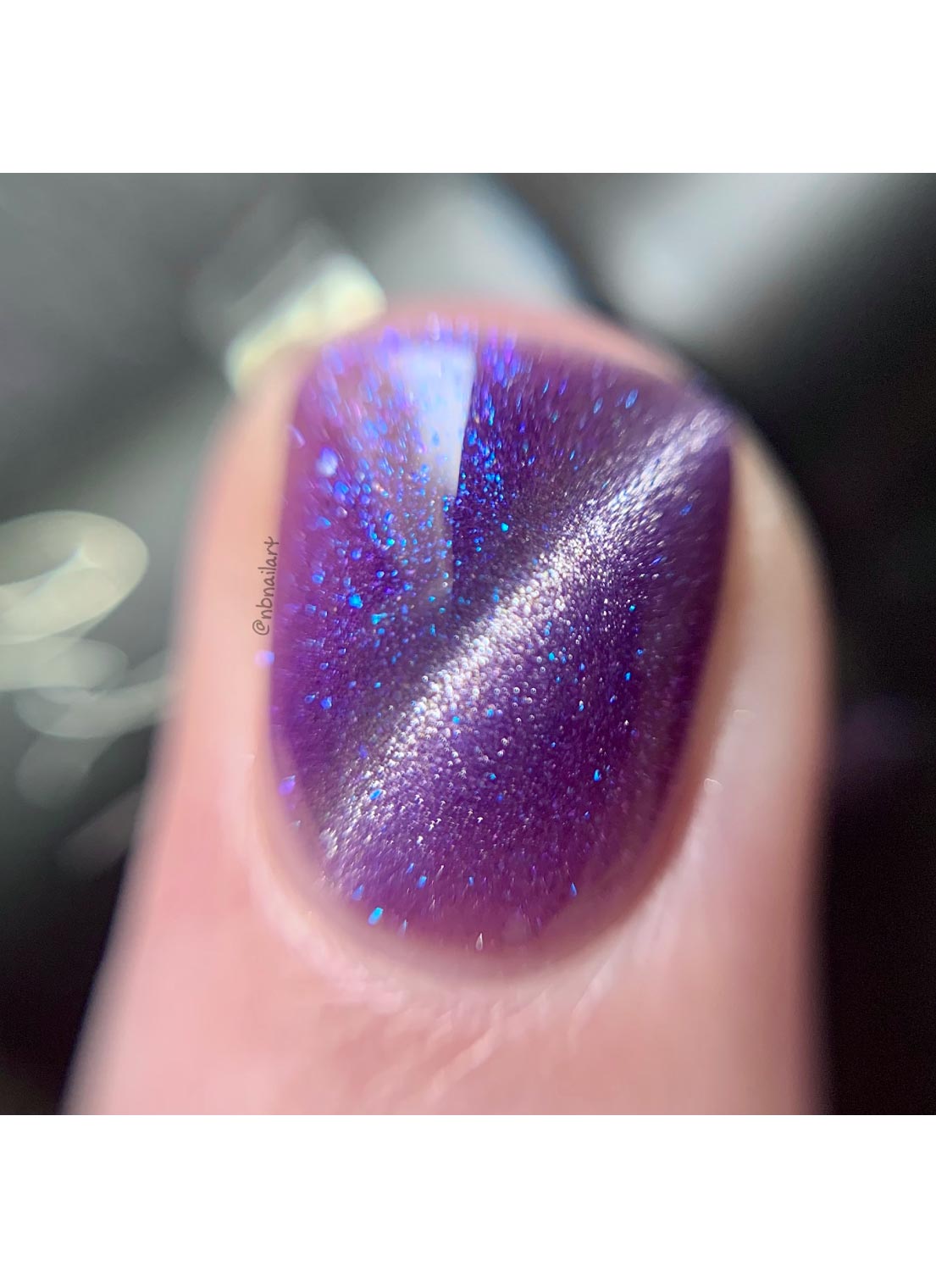 Galactic Night - Cats Eye Iridescent Gel Polish