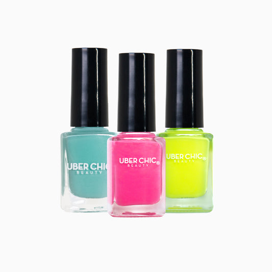 Neon Ombre Rainbow Stamping Bundle