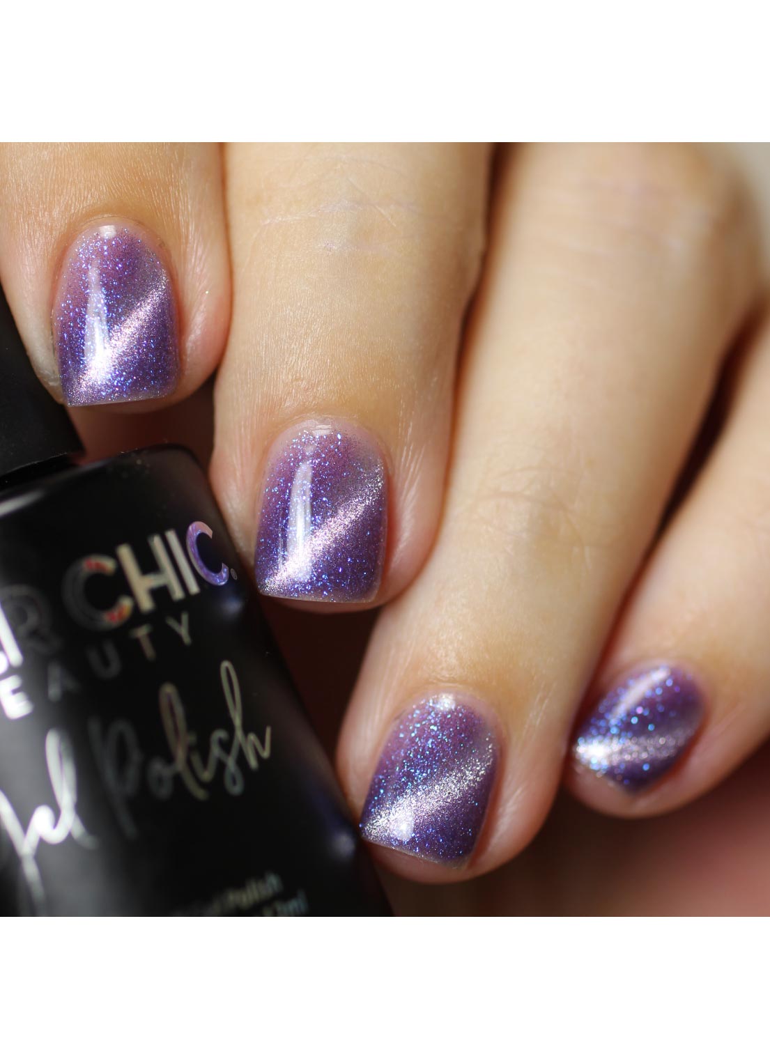 Galactic Night - Cats Eye Iridescent Gel Polish