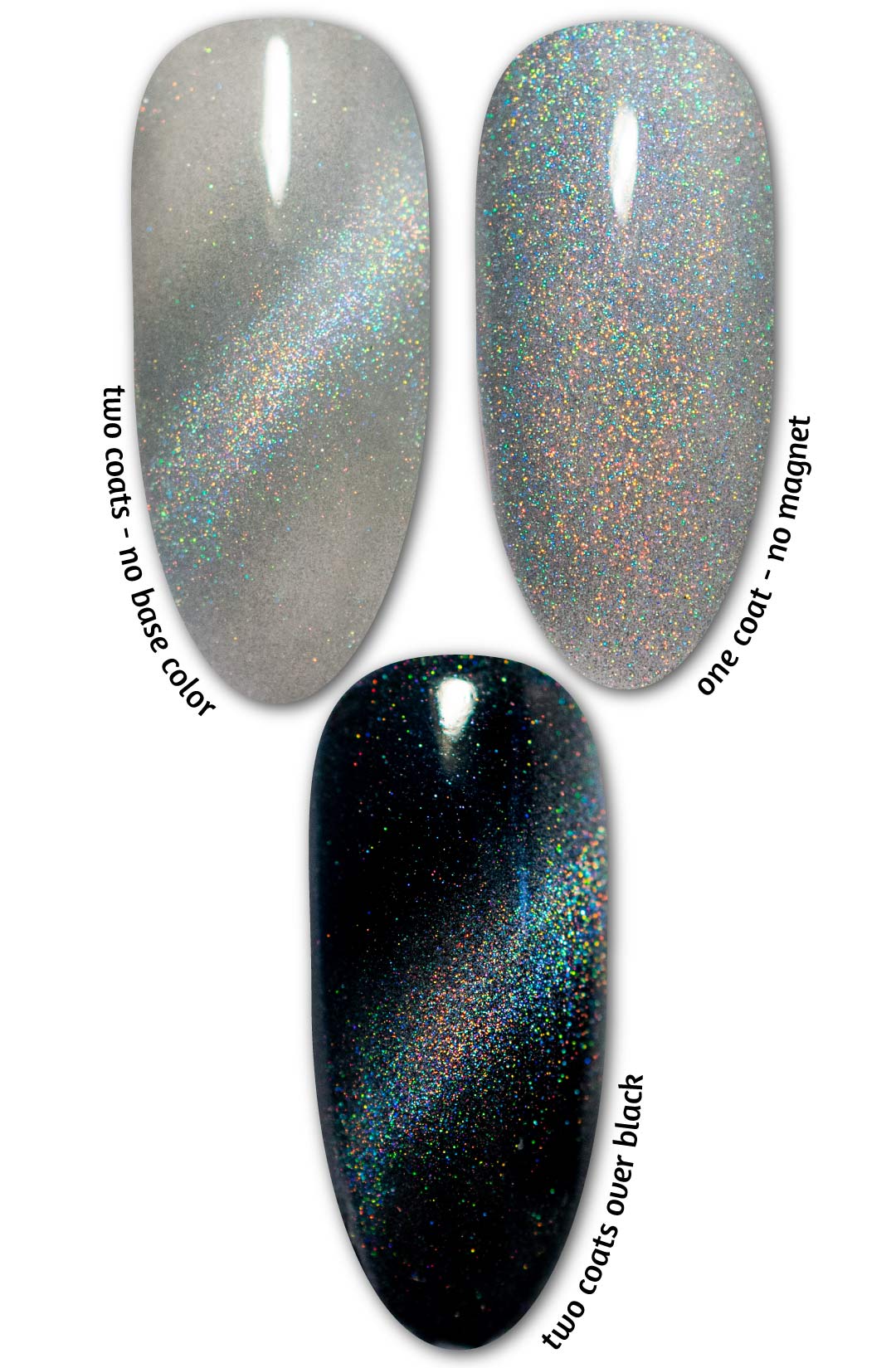 Chasing Lightning - Holo Cats Eye Gel Polish