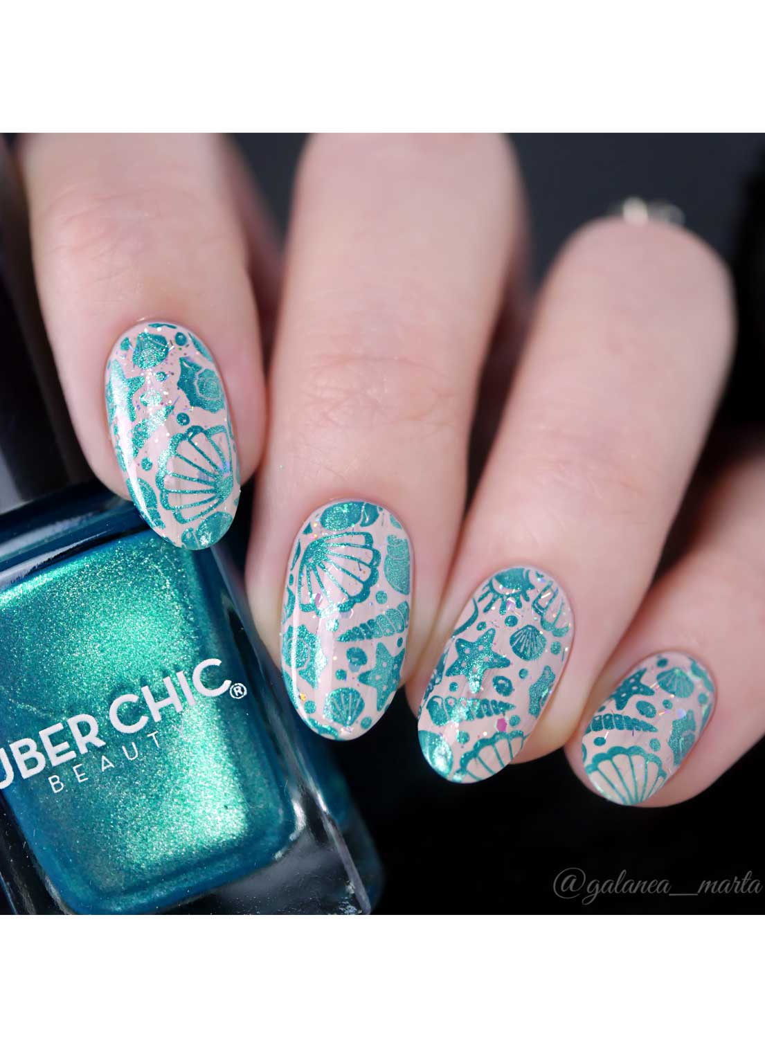 Dance Teal Dawn - Stamping Polish