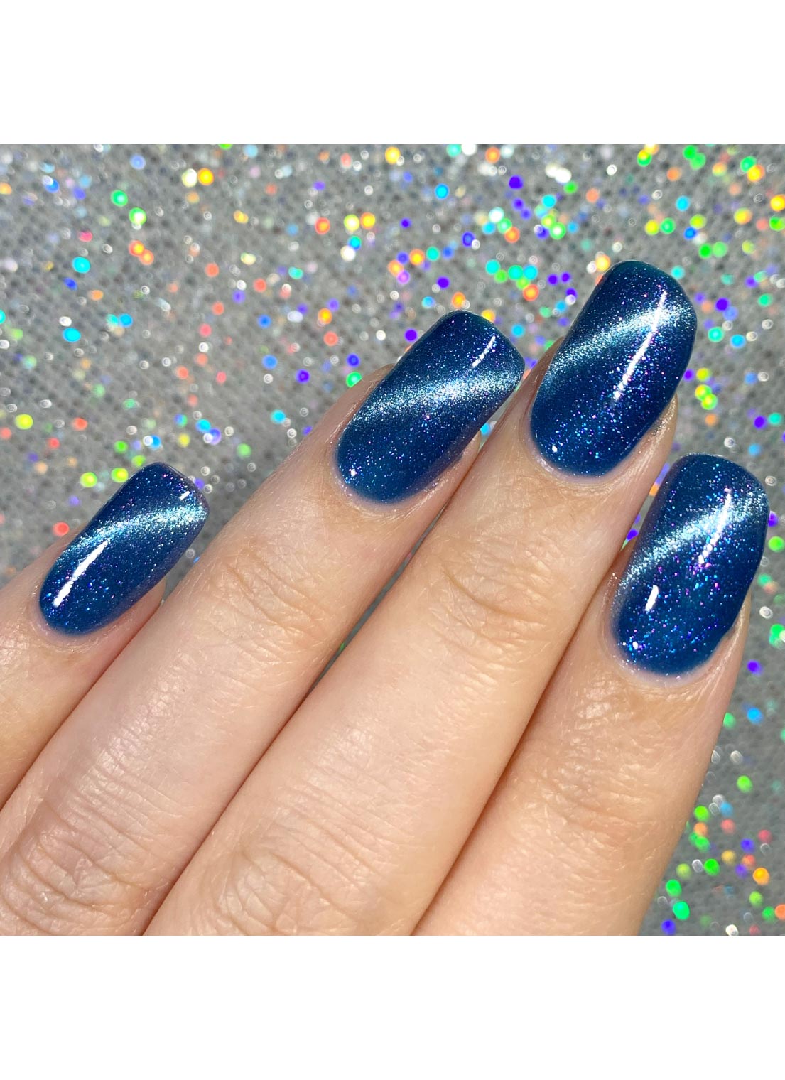 Calm Before The Storm - Cats Eye Iridescent Gel Polish