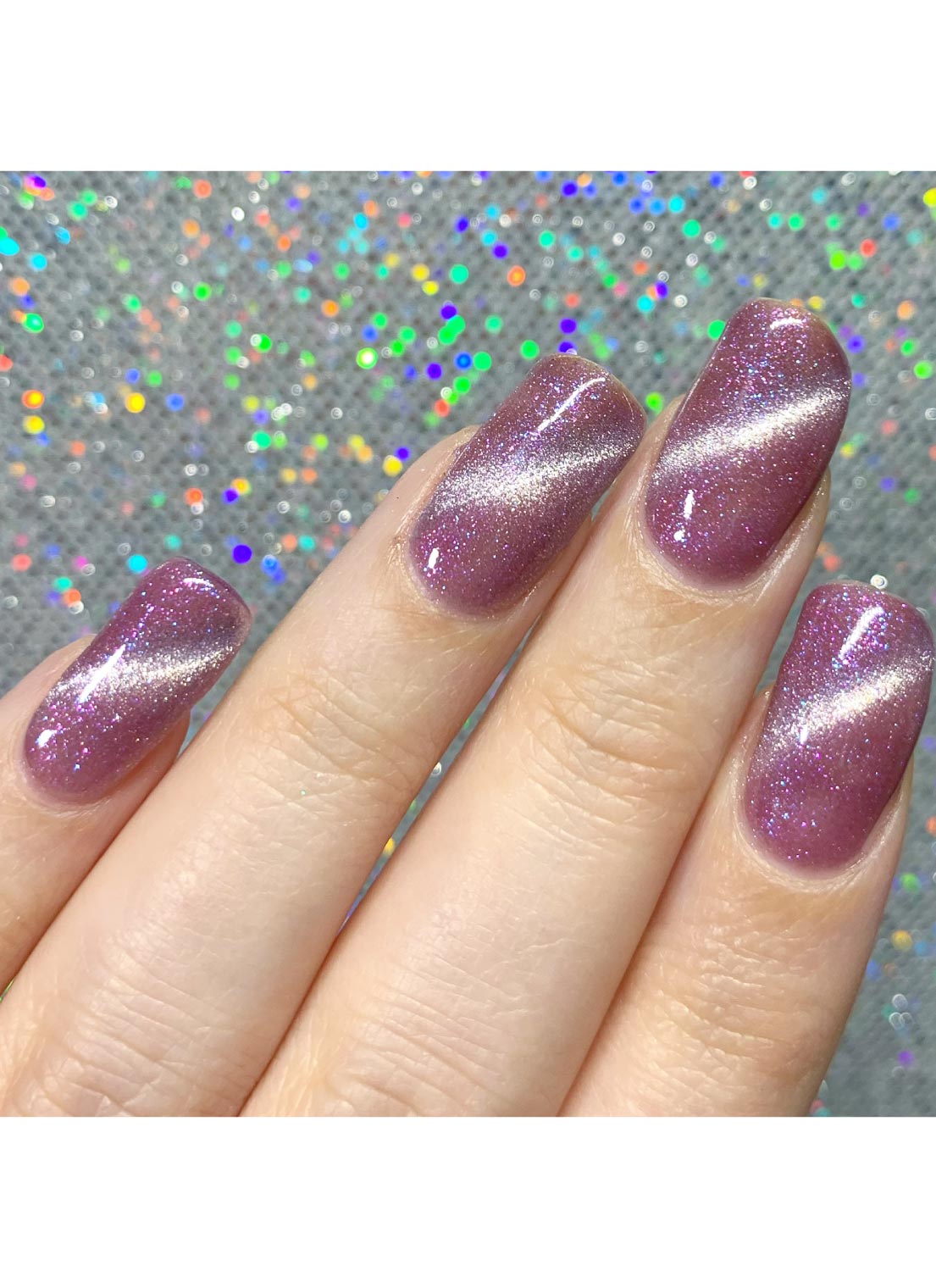 Cotton Candy Daydream - Cats Eye Iridescent Gel Polish