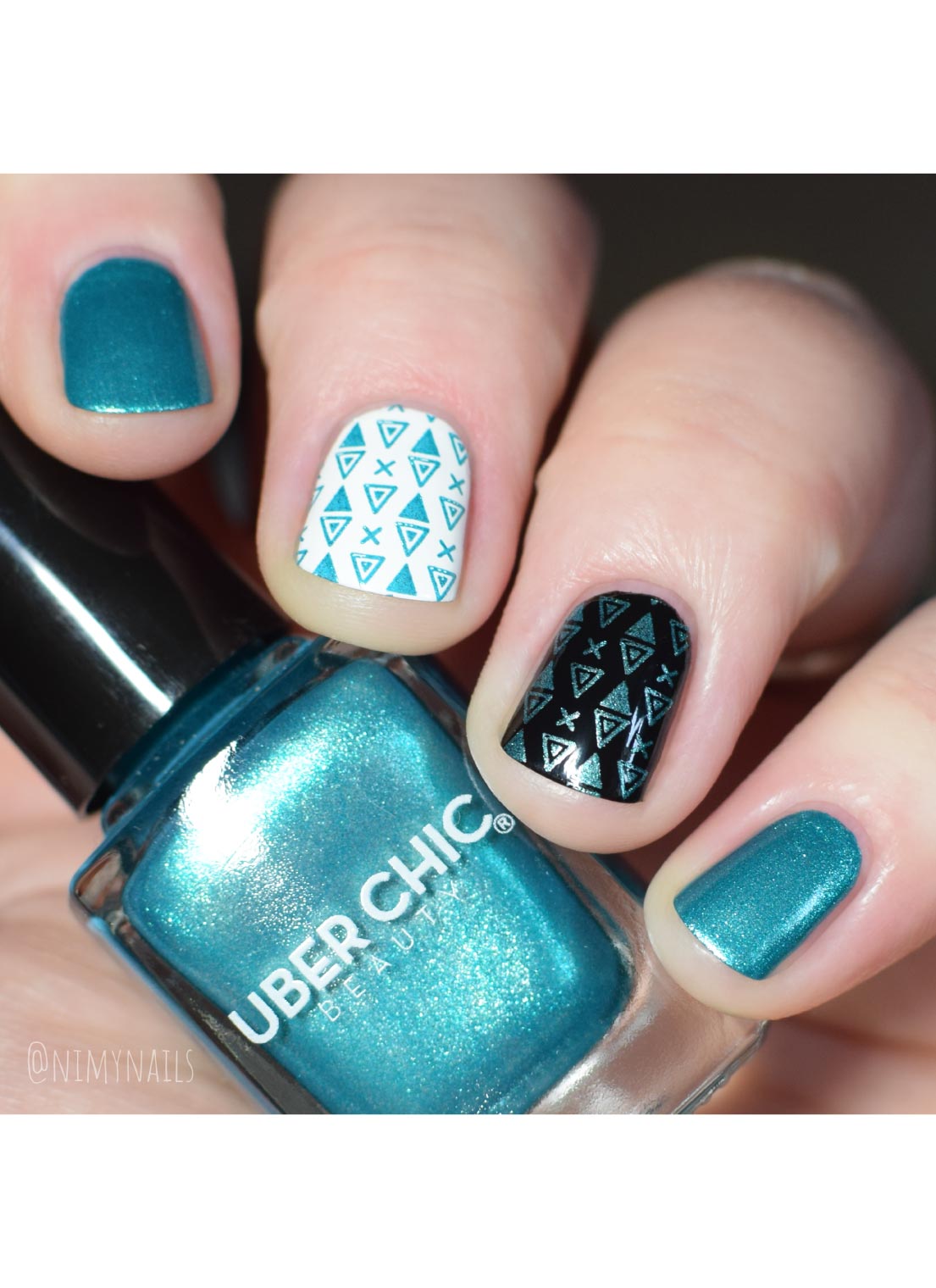 Dance Teal Dawn - Stamping Polish