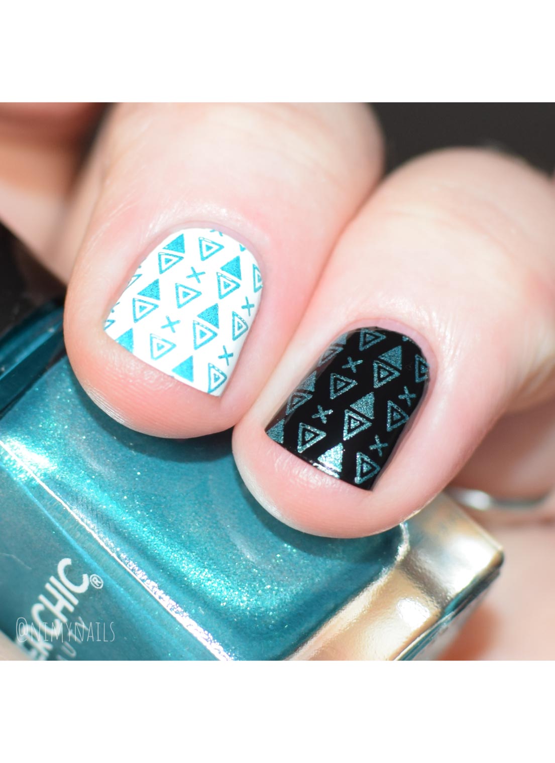 Dance Teal Dawn - Stamping Polish