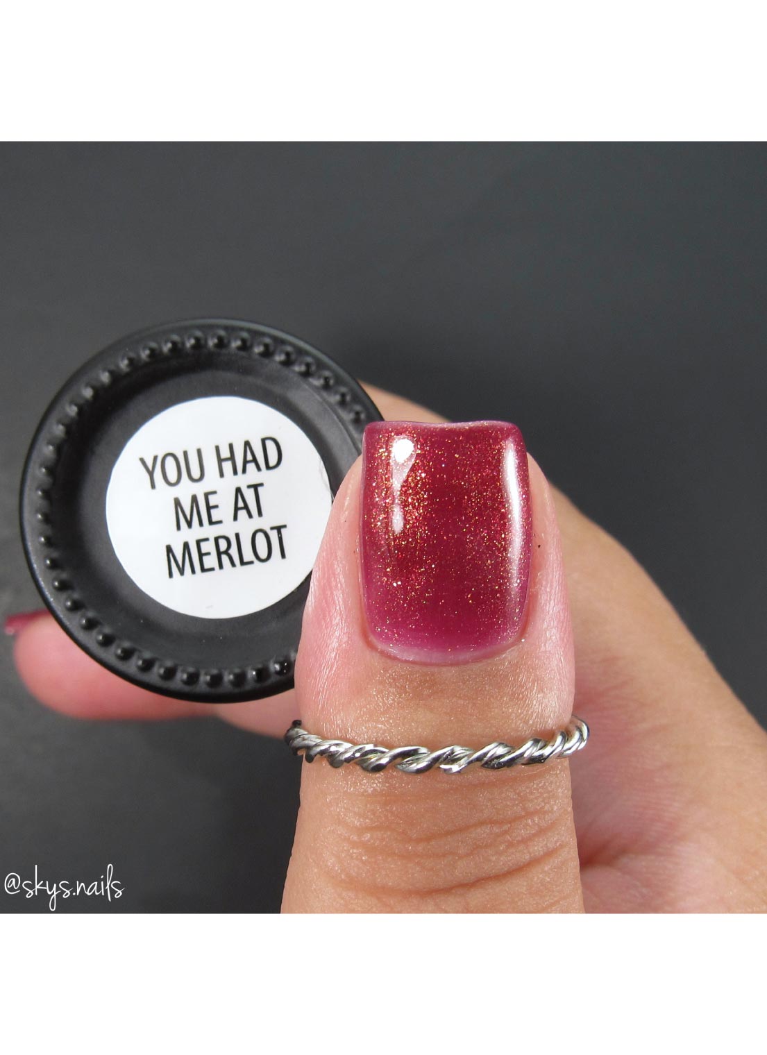 You Had Me At Merlot - Gel Polish