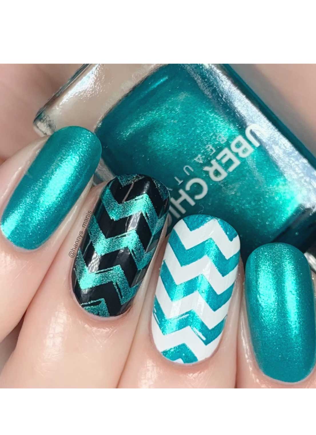 Dance Teal Dawn - Stamping Polish