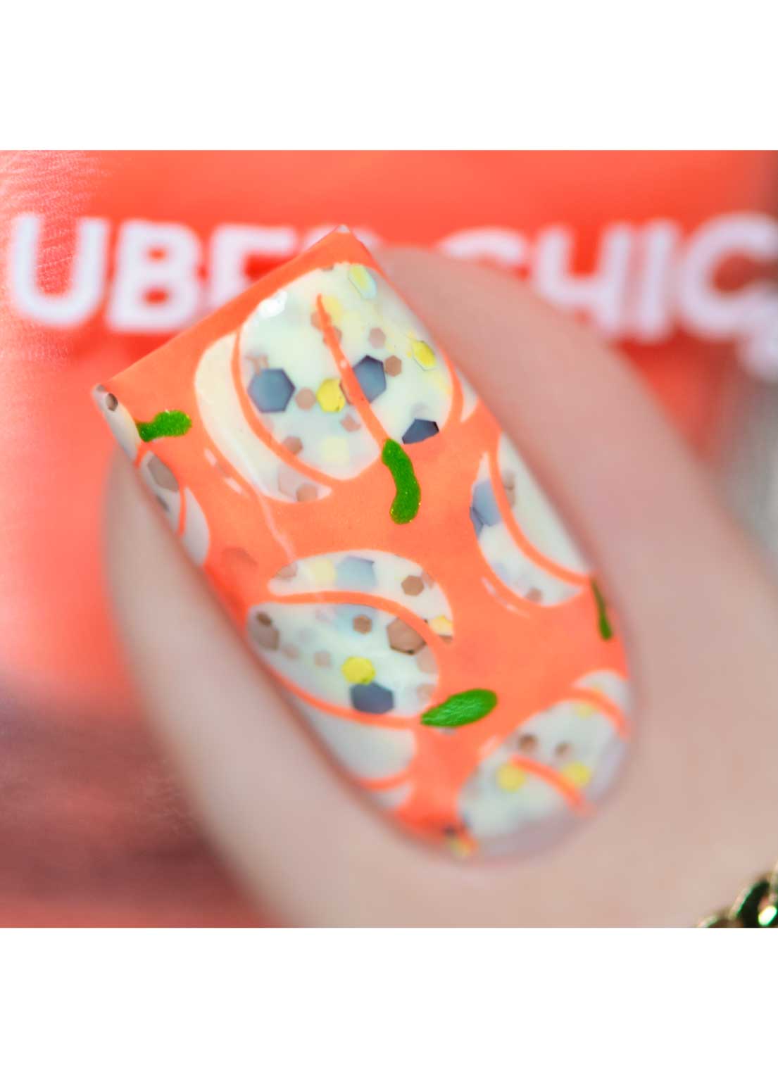 Electric Pumpkin - Stamping Polish