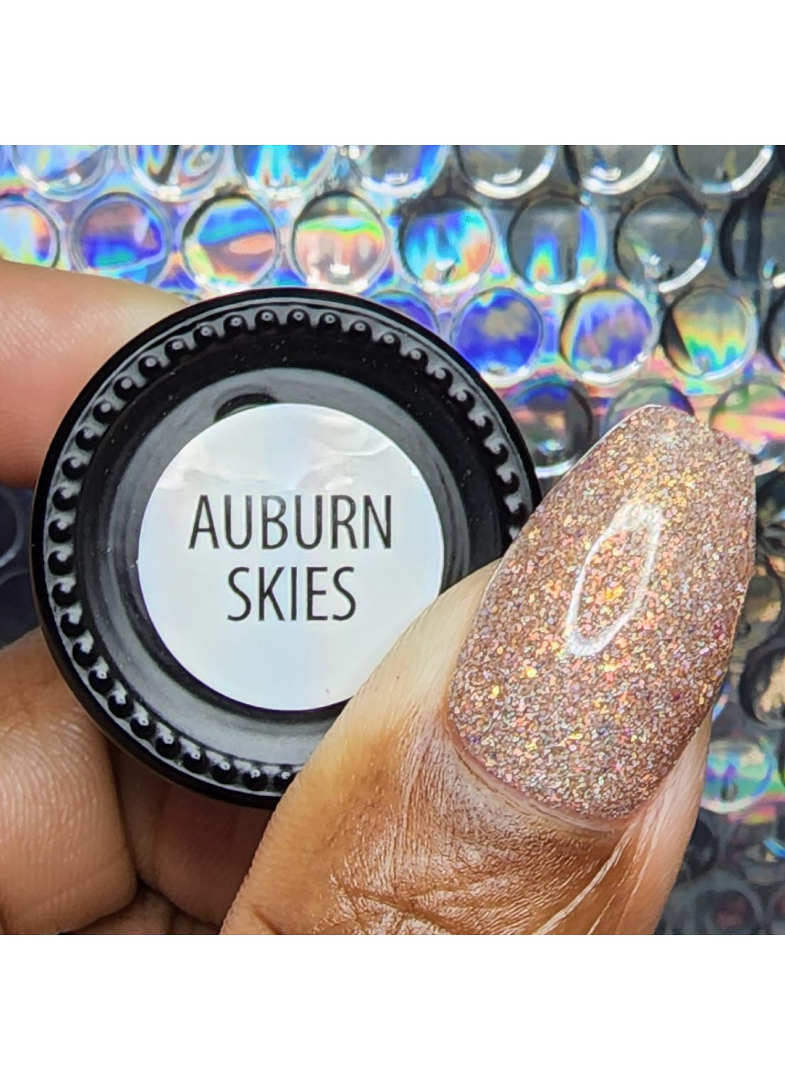 Auburn Skies - Iridescent Reflective Gel Polish