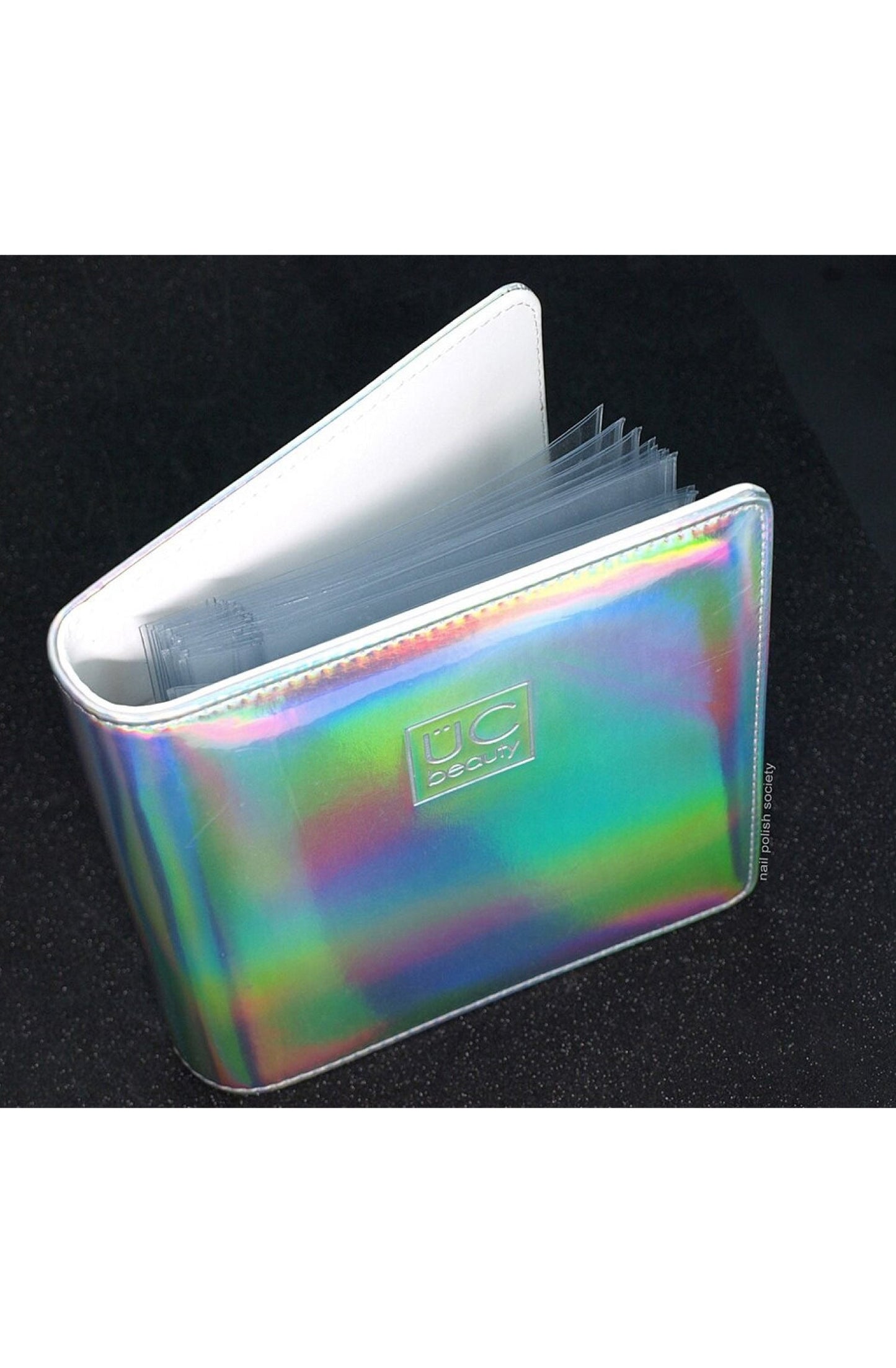 Holographic Nail Stamp Storage Binder