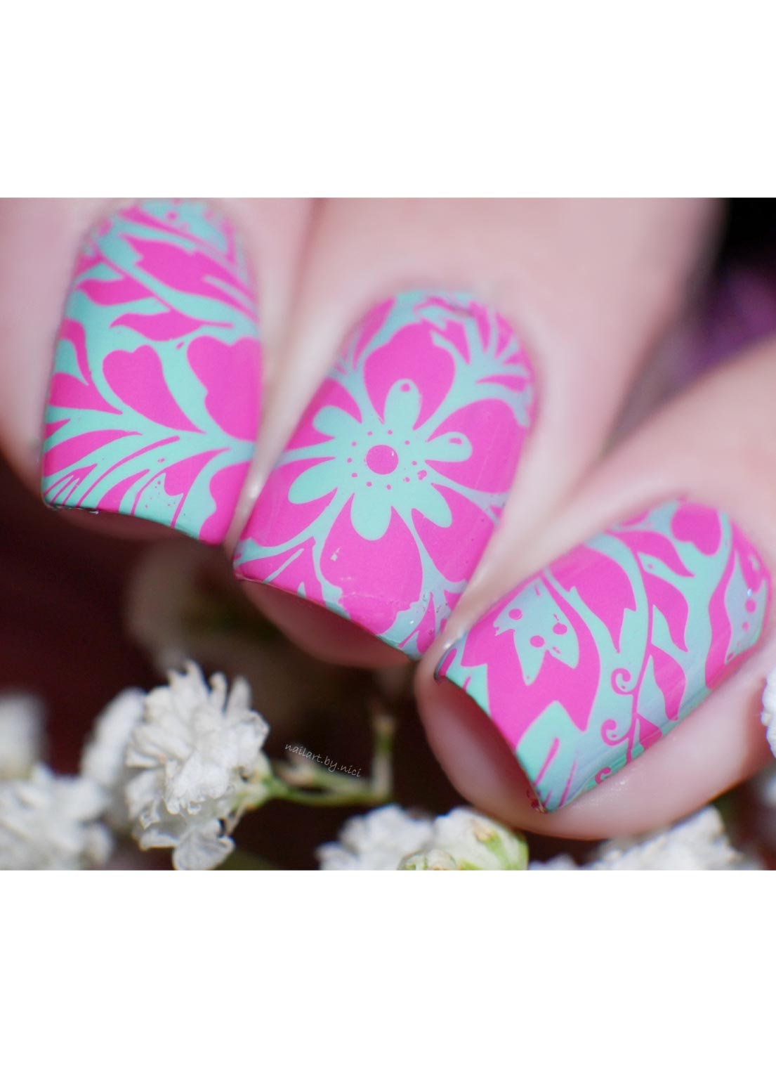 Kiss Me On My Tulips - Stamping Polish