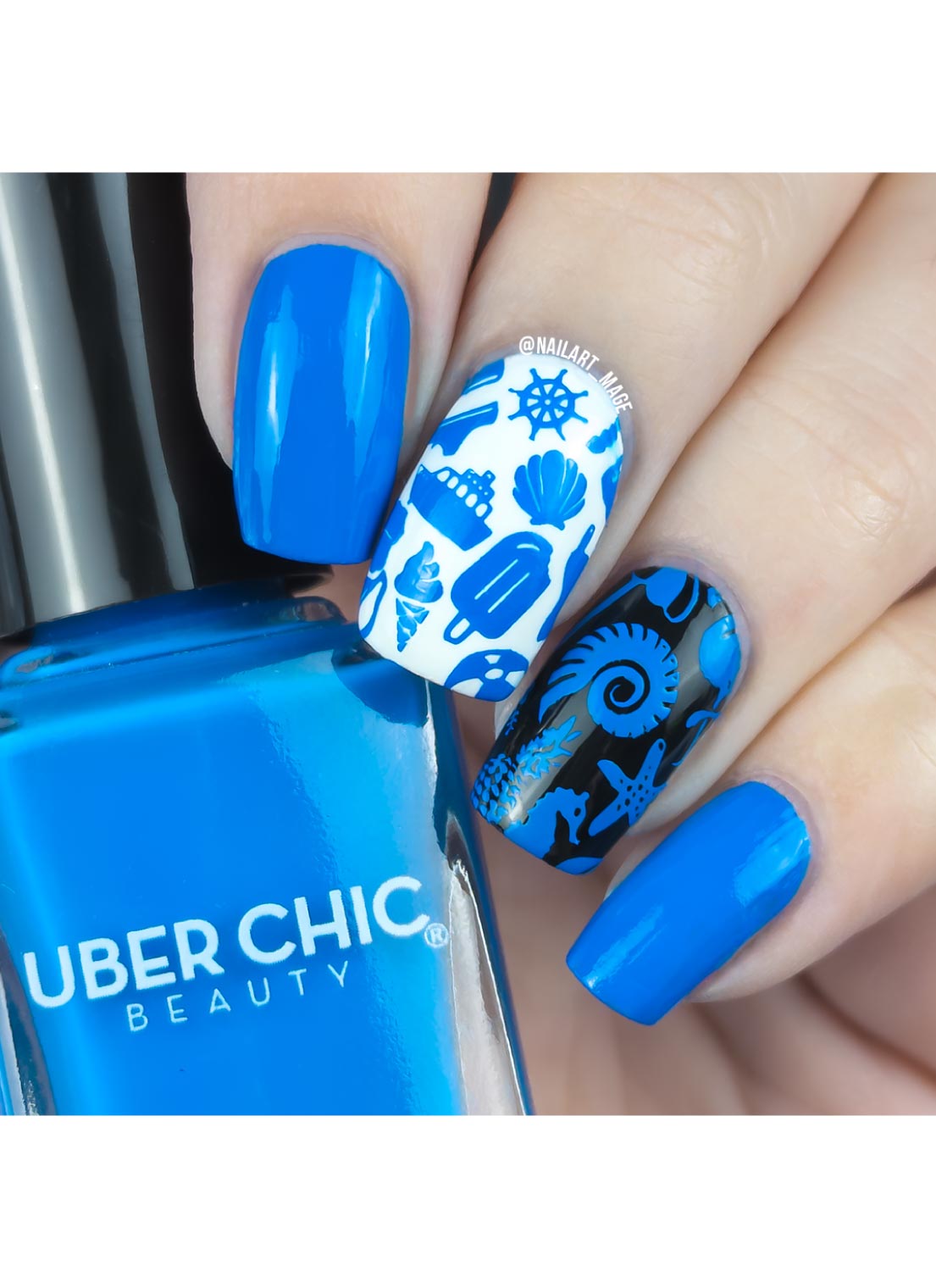 Blue My Mind - Stamping Polish