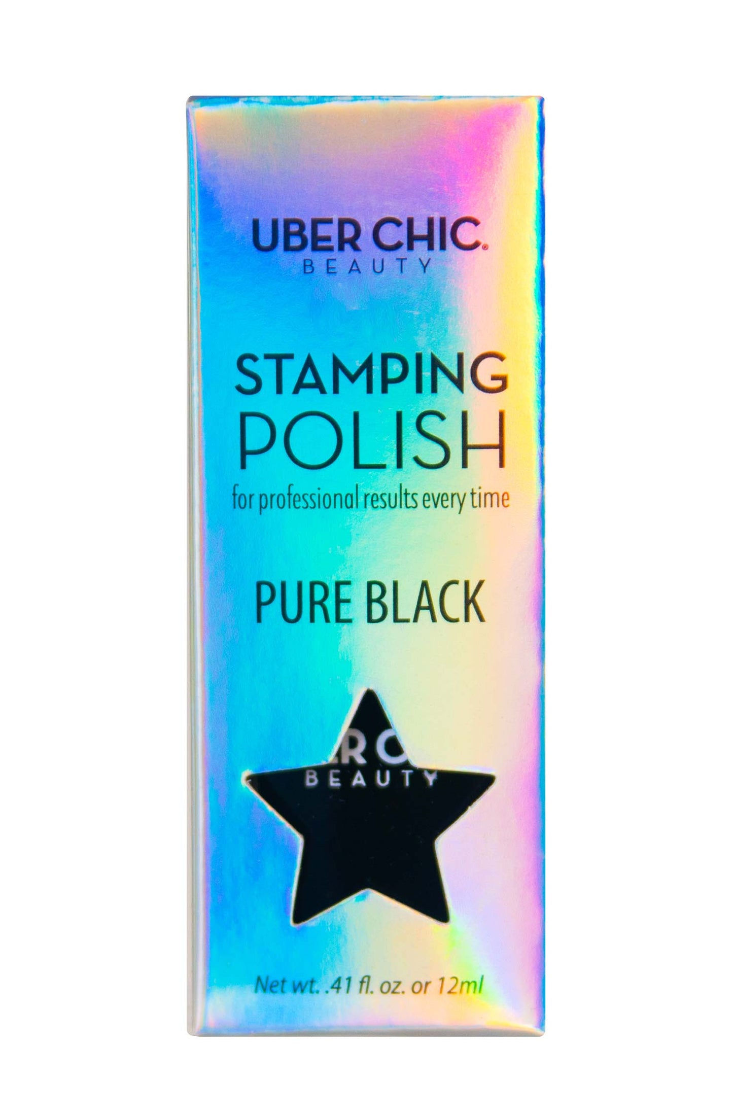 Pure Black - Stamping Polish