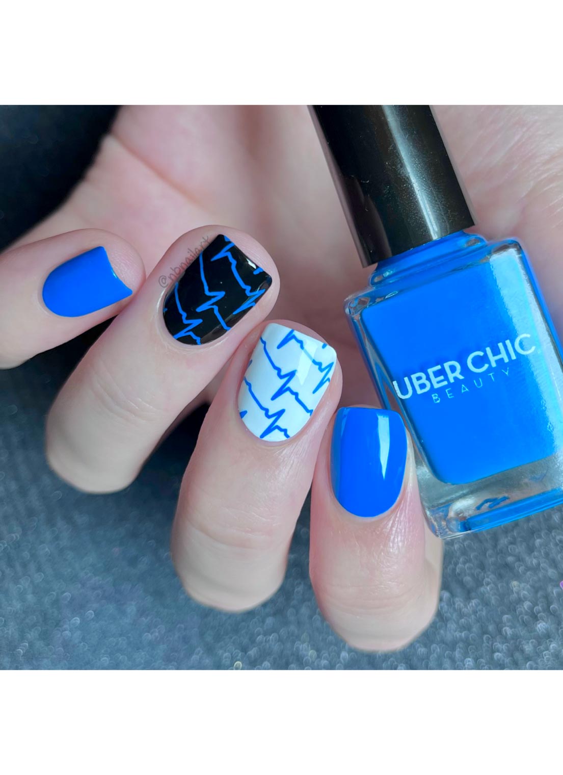 Blue My Mind - Stamping Polish