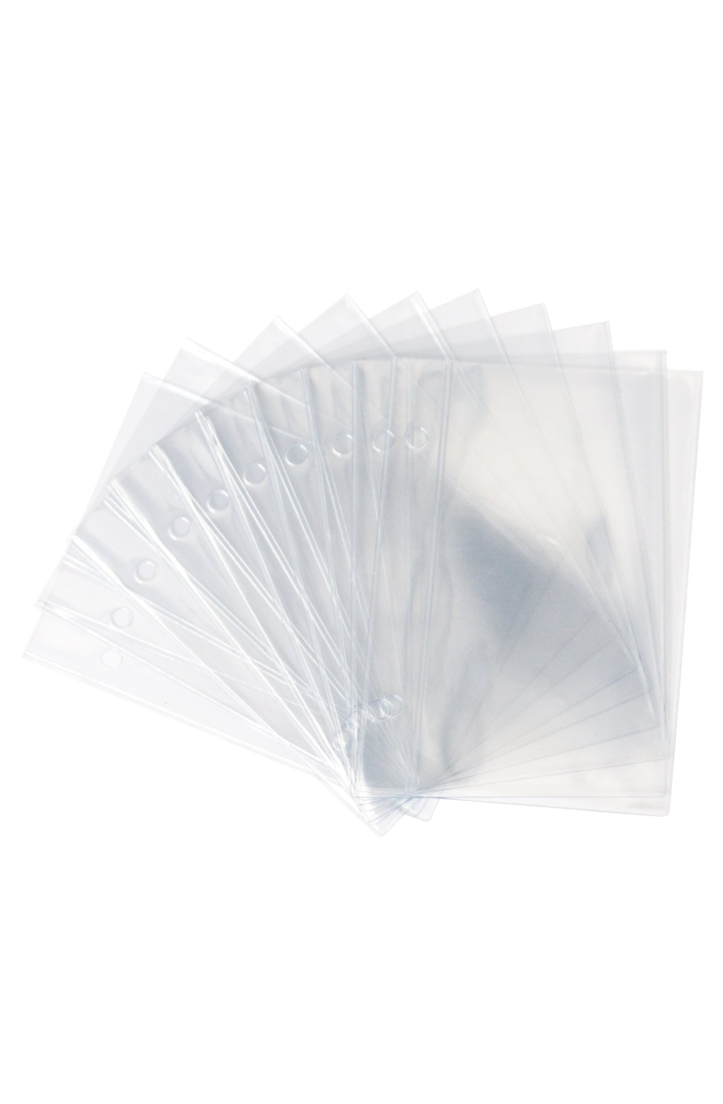 Mini Holographic Storage Binder Refill Pages - Pack of 10