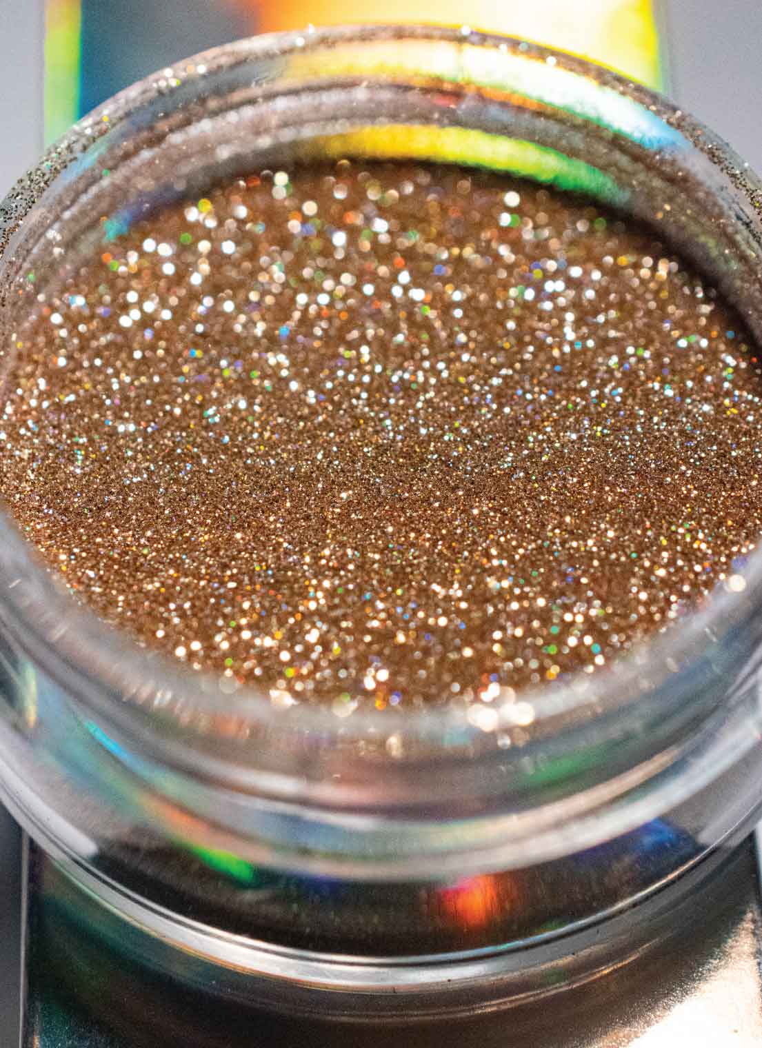 Set of 9 Reflective Holo Glitters