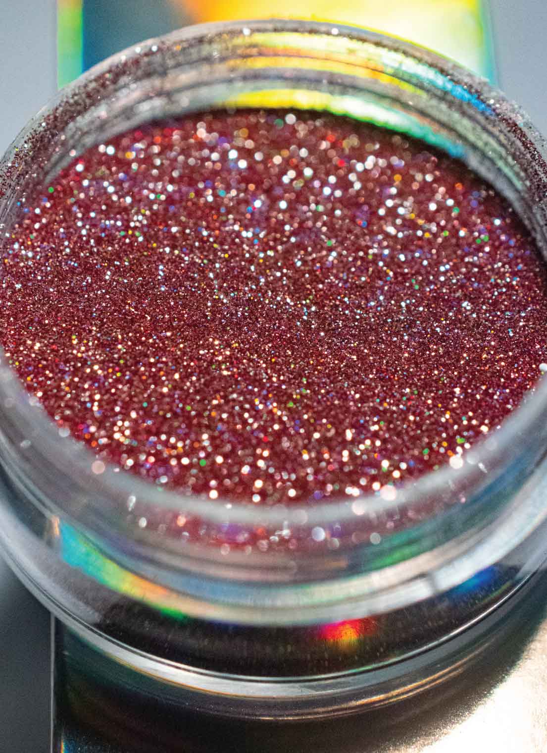 Reflective Holo Glitter: Rose Garden