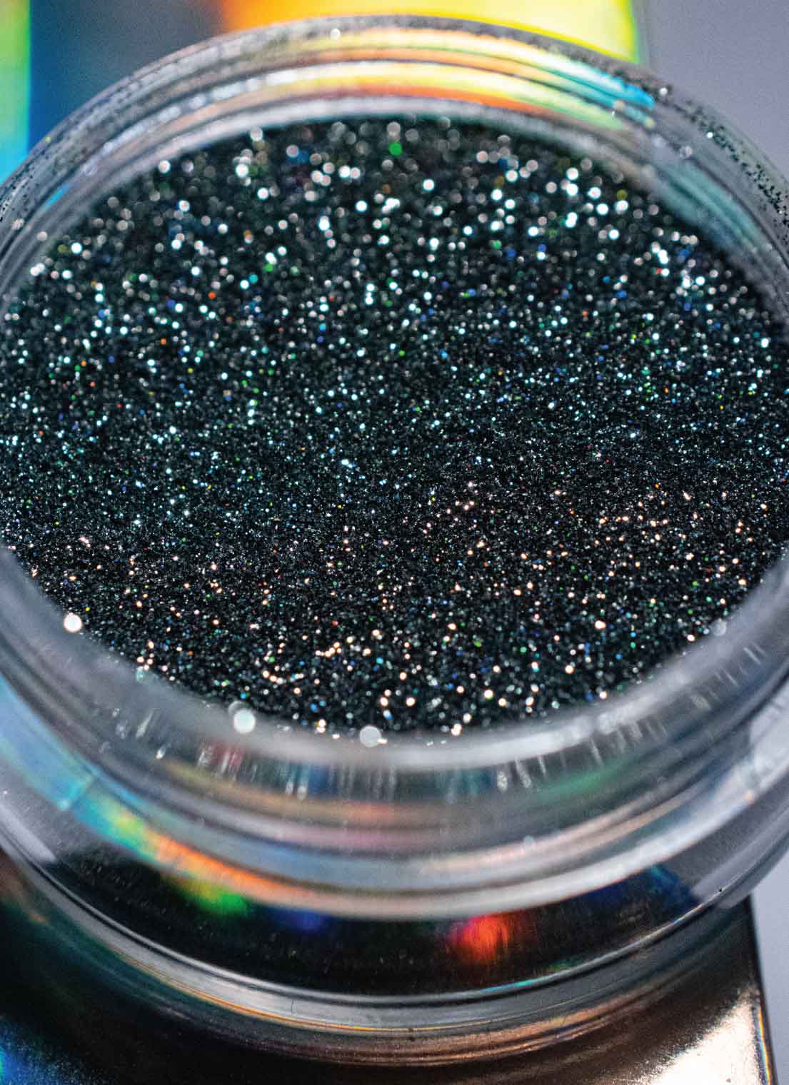 Set of 9 Reflective Holo Glitters