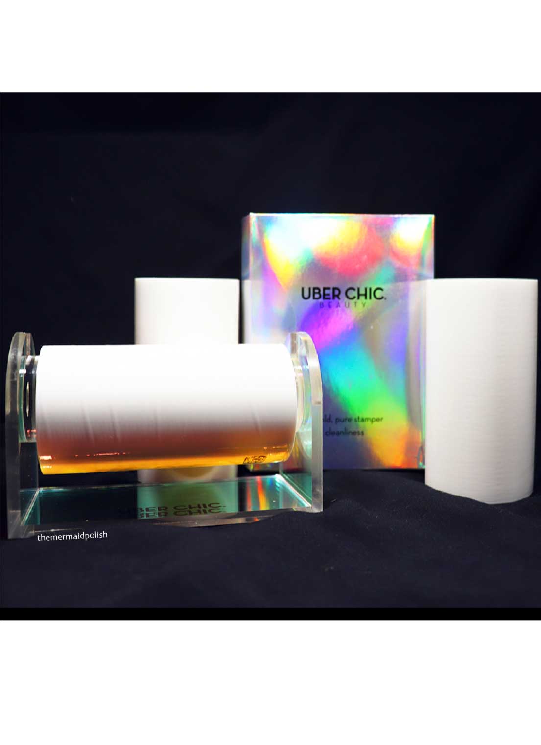 Sticky Roll Iridescent Acrylic Holder