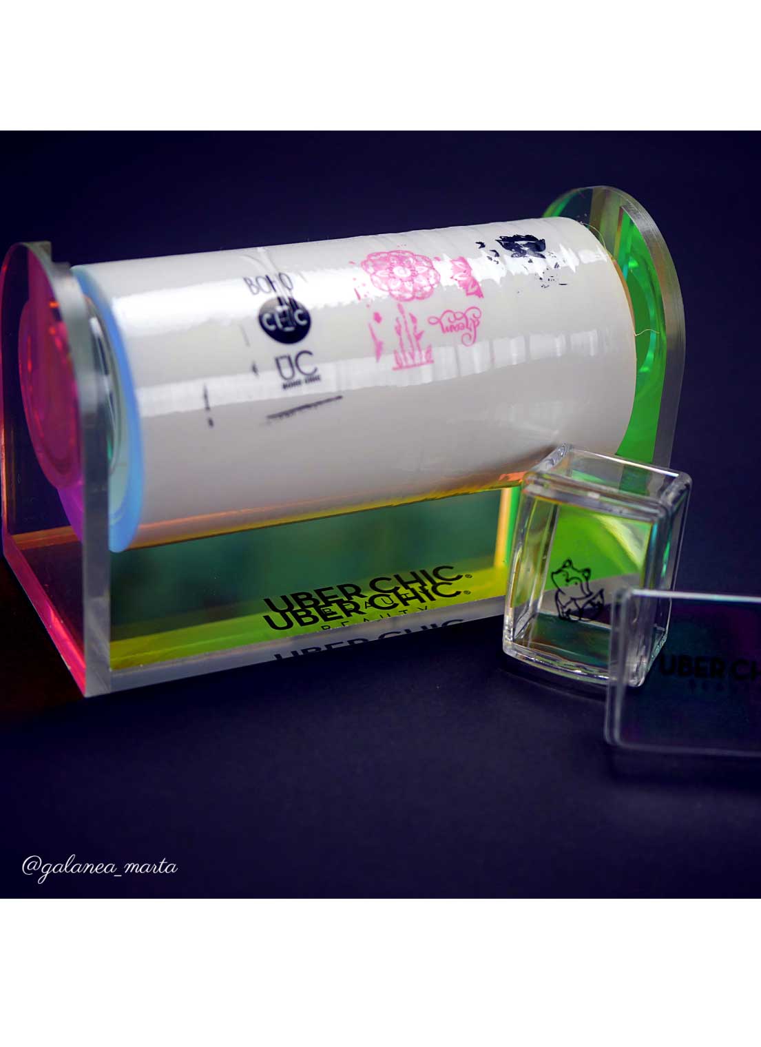 Sticky Roll Iridescent Acrylic Holder