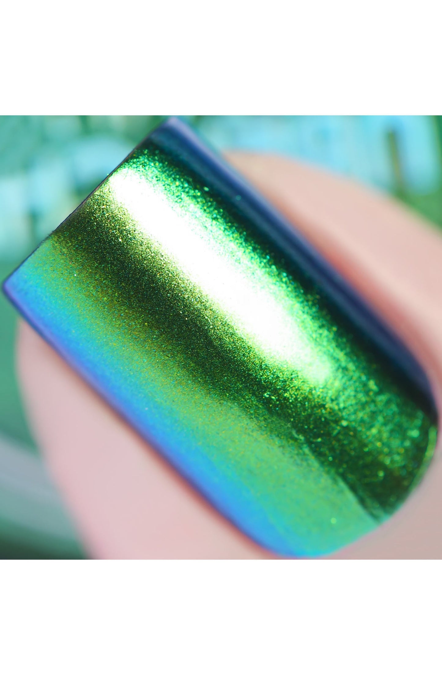 Chameleon Nail Powder: Emerald Isle