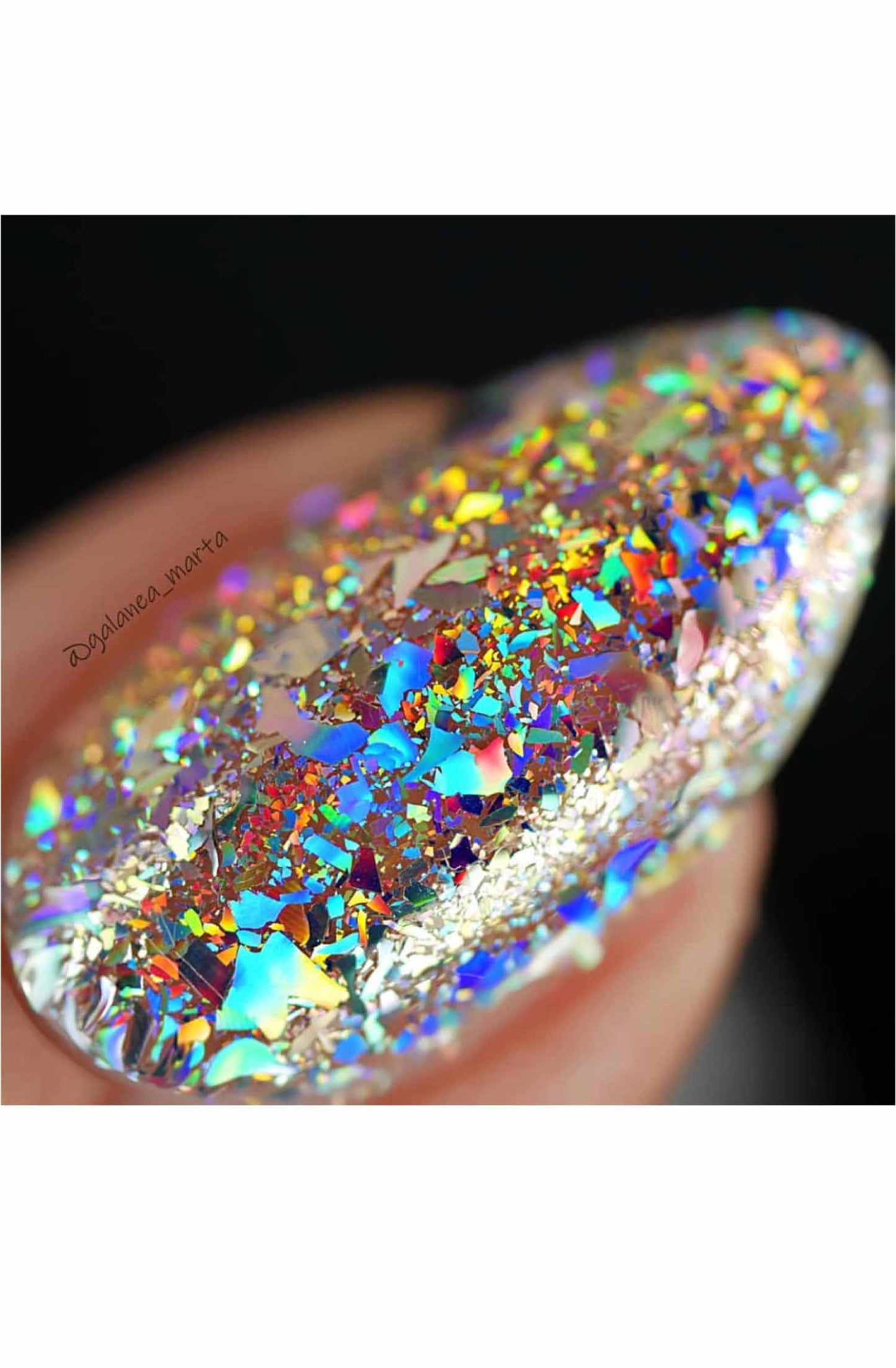 Galaxy Holographic Flakes