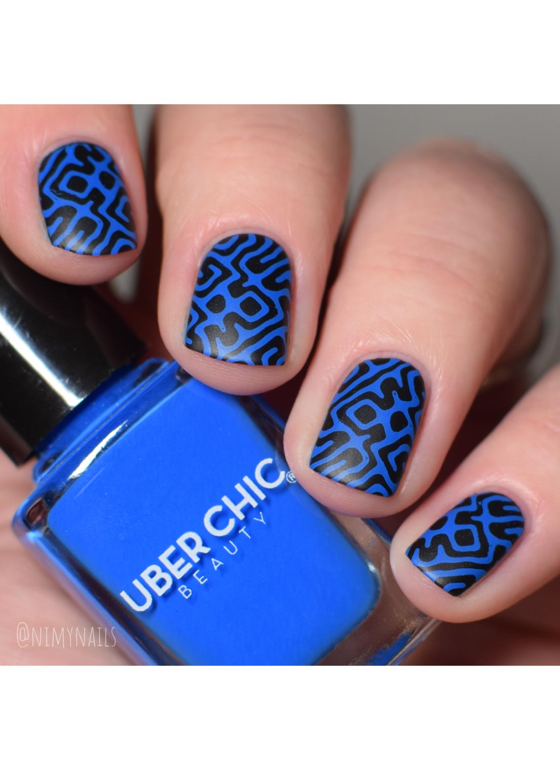 Blue My Mind - Stamping Polish