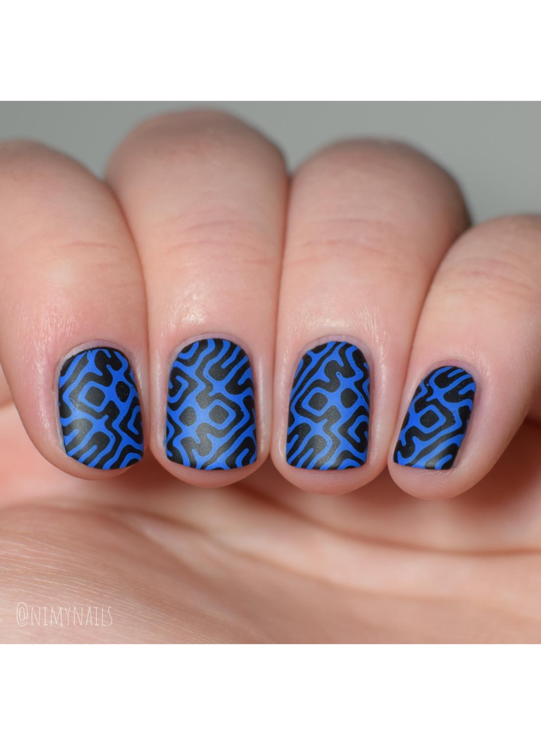 Blue My Mind - Stamping Polish