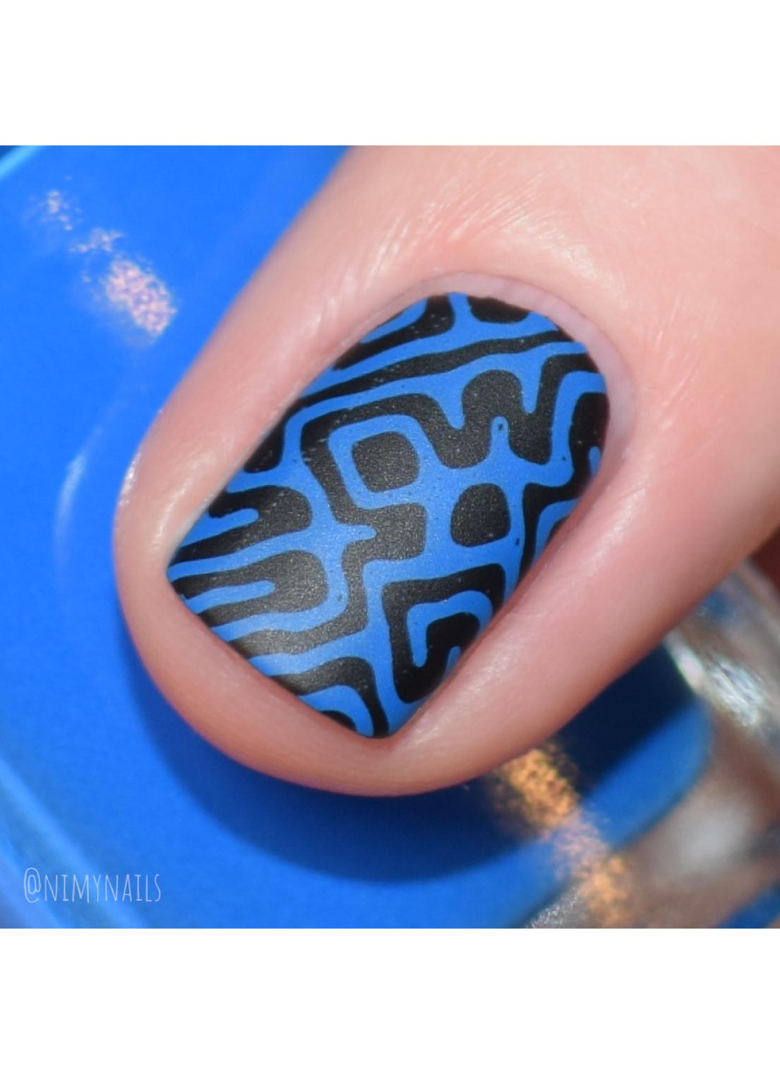 Blue My Mind - Stamping Polish