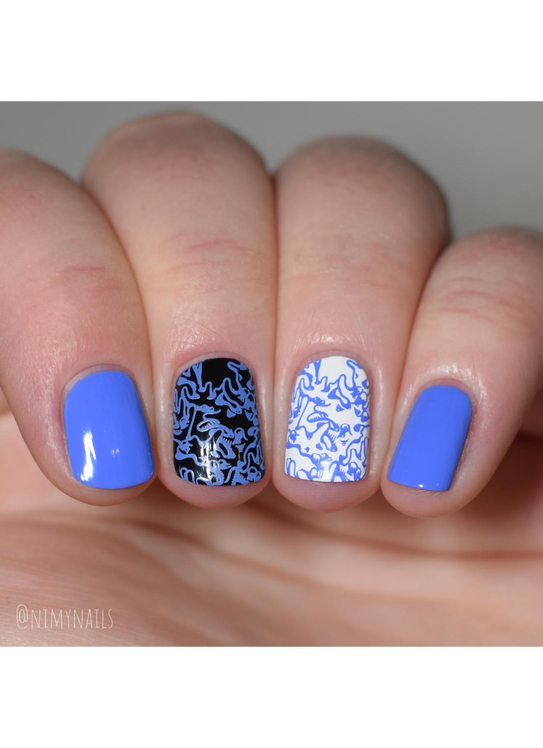 Nothing But Clear Skies - Stamping Polish