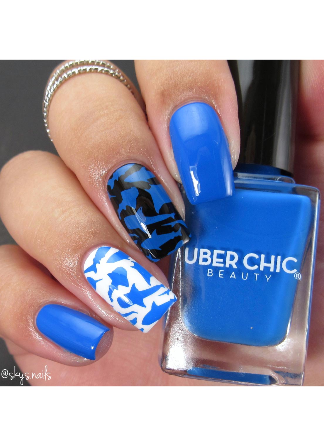 Blue My Mind - Stamping Polish