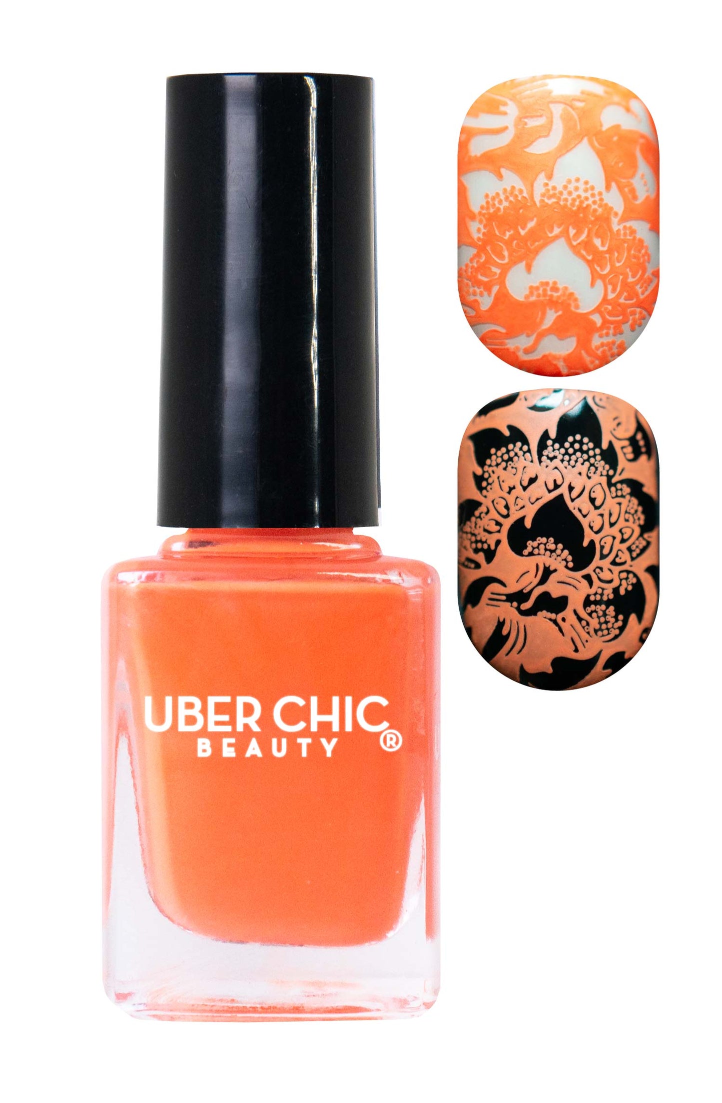 Electric Pumpkin - Stamping Polish