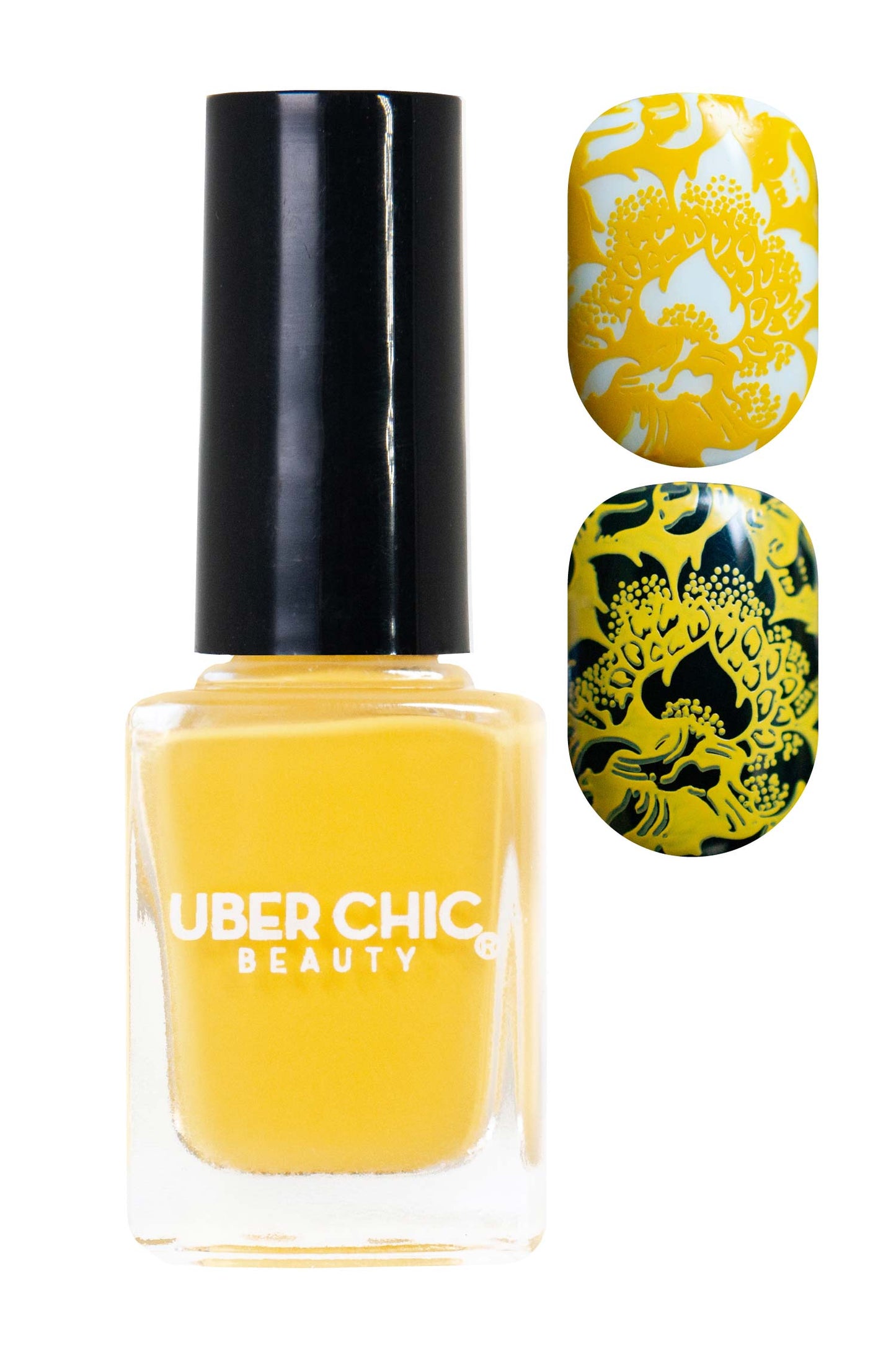 Lazy Little Bumblebee - Stamping Polish