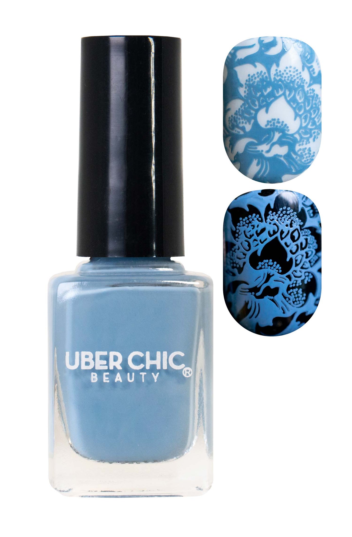 Partly Cloudy with a Chance of Glam - Stamping Polish