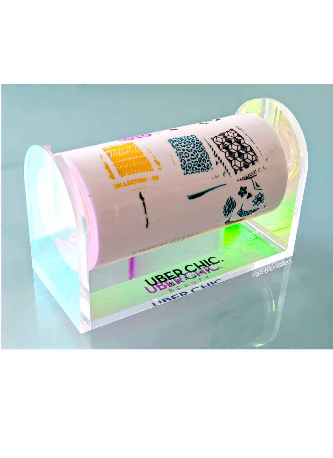 Sticky Roll Iridescent Acrylic Holder